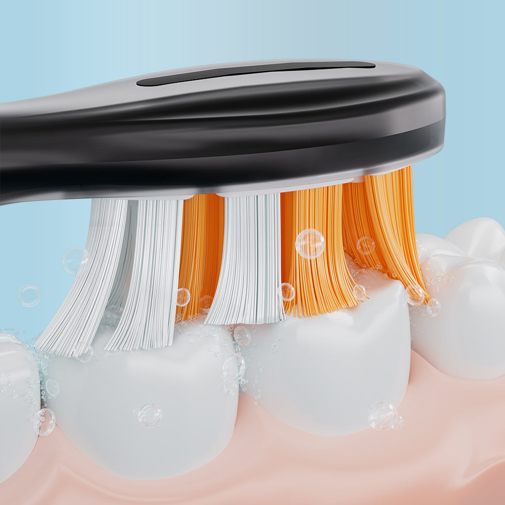 All-in-One Toothbrush Heads BM994 Black Compatible with Philips Sonicare - 30 Packs